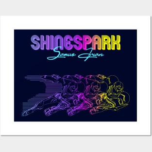 Retro Shinespark Posters and Art